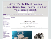 Tablet Screenshot of aftertech.net